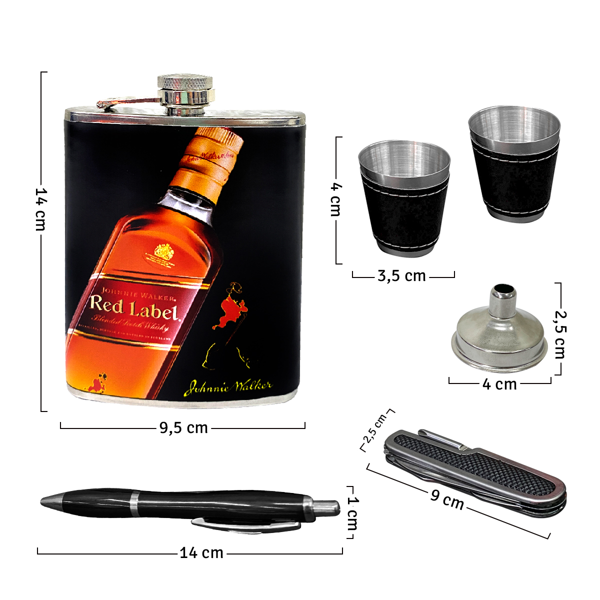 Whiskera Licorera Con Copas MR-19